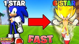 **PATCHED** How To Get 6 STAR SKINS *FASTER* In Sonic Speed Simulator!