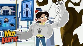 Aviva Tests the Wolverine Power Suit | Wolverine Vs Wolves | Cartoons for Kids | Wild Kratts