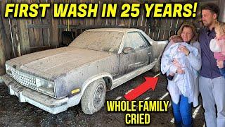 Owner REACTS To A Mind-Blowing Abandoned Car Detail!