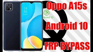 Oppo A15s CPH2179 Google Account Remove Easy All Oppo Android 10 FRP