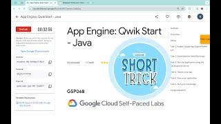 App Engine: Qwik Start - Java || #qwiklabs || #GSP068 ||  [With Explanation️]