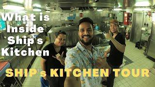 Complete Kitchen tour of a Mega Ship | Ship's Galley | Ship's Kitchen