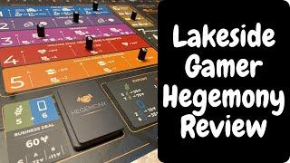 Hegemony Board Game Review