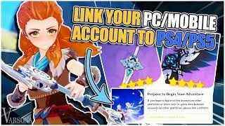 HOW TO LINK  PC/Mobile/iOS Genshin Impact Account to PS4/PS5 (Cross-Save)