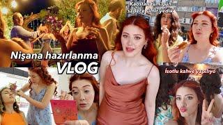 NİŞANA HAZIRLANMA VLOG - Makyaj, günün kaosu, aksilikler, HER ŞEY!