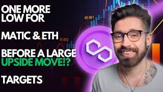 POLYGON PRICE PREDICTION 2023 1 MORE LOW FOR MATIC & ETH BEFORE A LARGE UPSIDE MOVE!?TARGETS