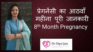 प्रेगनेंसी का आठवाँ महीना पूरी जानकारी / EIGHTH MONTH OF PREGNANCY - Complete Details