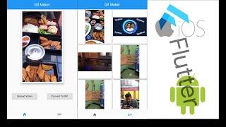 Gif Maker App in Flutter | How to create GIF using Flutter | How to use FFmpeg in Flutter
