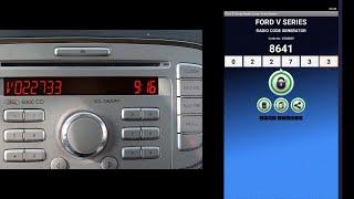 Ford M &V Series Radio Code Generator