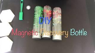 DIY Magnetic Discovery Bottle | Reuse Plastic Bottle | eva dc