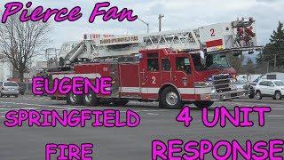 *Engine, Medic, Battalion, Truck* Eugene Springfield Fire, Oregon [4K]