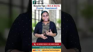  Resume Tips: Do’s & Don’ts for Freshers & Experienced Professionals!