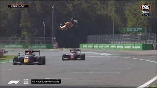 F3 Monza 2019 - Alexander Peroni Huge Crash (Full-Speed Replay)