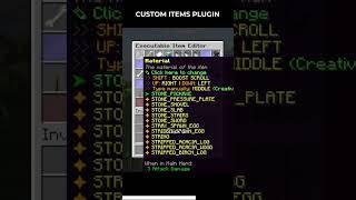 Custom Items Plugin