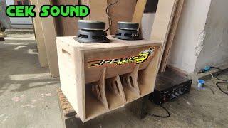 SEPERTI INI SUARA BOX TURBO BASS ALA BREWOG 4 INCH DOUBLE