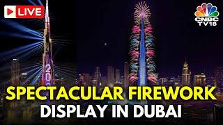 Dubai New Year 2025 LIVE: Fireworks Display at the Burj Khalifa, The World's Tallest Building | N18G