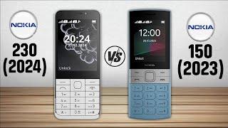 Nokia 230 (2024) Vs Nokia 150 (2023) Button Mobile