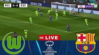 VfL Wolfsburg vs Barcelona (1-4) | Women's Champions League 24/25 - Video Game Prediction