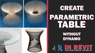 Parametric Tables Type : 1 _ Modelling in Revit