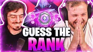 DIREKT WELTREKORD in VALORANT GUESS THE RANK mit RUMATHRA!