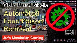 Oxygen Not Included: Hard Mode 17 - Automated Food Poison Removal