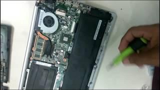 Repairing Asus X201E Power Button