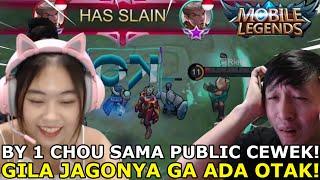 BY 1 CHOU SAMA VIA GAMING! PUBLIC CEWEK YANG CHOUNYA GA ADA OTAK! KENA MENTAL GW!