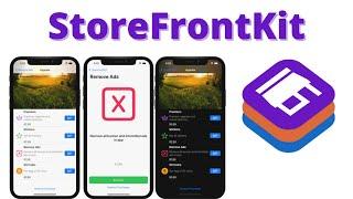 Creating In App Purchase Interfaces (Xcode 12, Swift 5, iOS Development) - StoreFrontKit