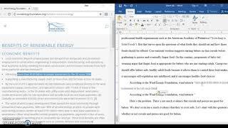 Remove gray background from copied text in MS Word