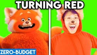 TURNING RED WITH ZERO BUDGET! (FUNNY MOVIE PARODY BY LANKYBOX!)