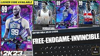 Finally New Locker Codes for a Guaranteed Free Endgame or Free Invincible in NBA 2K23 MyTeam