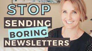 STOP Sending Email Newsletters  NURTURE Your Subscribers with VALUABLE Content