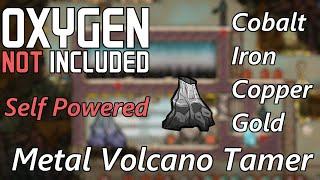 Self-Powered Submerged ST Metal Volcano Tamer - Cobalt Iron Copper or Gold - Oxygen Not Included