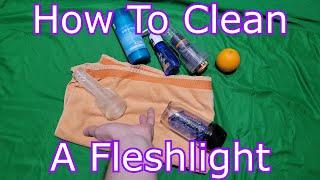 How To Clean A Fleshlight: Two Thumbs Up