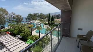 #Antalya #Kemer DoubleTree by Hilton Antalya-Kemer - Corner Deluxe - room tour.