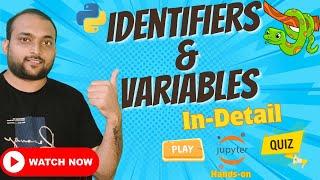 Identifiers & Variables in Python | Syntax & Name Errors | Python for Beginners | ARN Analytics