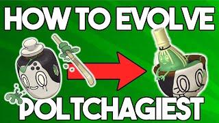How To Evolve Polchagiest into Sinistcha! In The Teal Mask DLC-  Unremarkable Teacup Location!