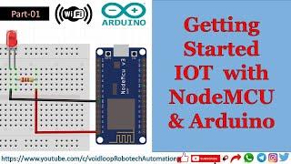 01 Led Blinking with Node MCU (ESP8266)