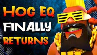 The *GREATEST* Hog EQ Deck is BACK in Clash Royale!