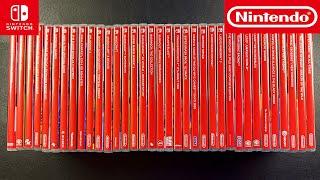 Nintendo Games Collection 2021 | Can you count how many games are there ?