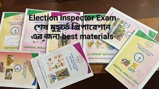 TPSC Election Inspector best book for preparation. To collect contact 7005828529