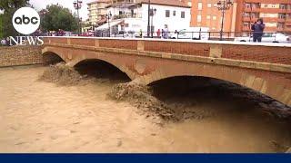 Flash flooding in Spain leaves dozens dead, officials say