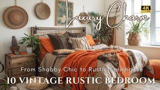 Explore 10 Rustic Bedroom Styles: From Vintage Elegance to Urban Industrial for Inspired Home Decor