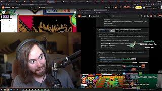 Asmongold reacts to reddit backlash over his actions on r/place