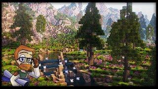 Custom River Valley Biome TIMELAPSE + DOWNLOAD #1 :: Conquest Reforged 1.10.2
