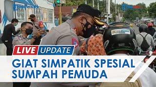 Ditlantas Polda Papua Barat & Sat Lantas Polres Manokwari Gelar Giat Simpatik di Hari Sumpah Pemuda