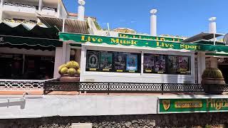 Tenerife - Most POPULAR BARS Are Located On The Strip Next To The 4 Seasons.. Playa Las Americas...