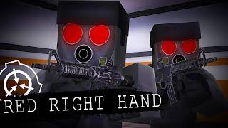 "MTF ALPHA 1" RED RIGHT HAND | Minecraft SCP Foundation