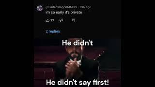 He did not say first! Respect #meme #funny #funnyvideo #respect #fyp