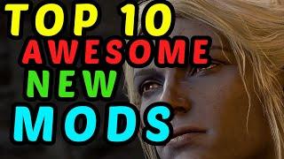 TOP TEN MODS In The MASSIVE New Mod Drop for Consoles / Macs / PC - BG3 Best Mods Review